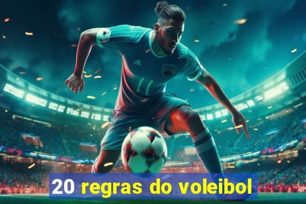 20 regras do voleibol